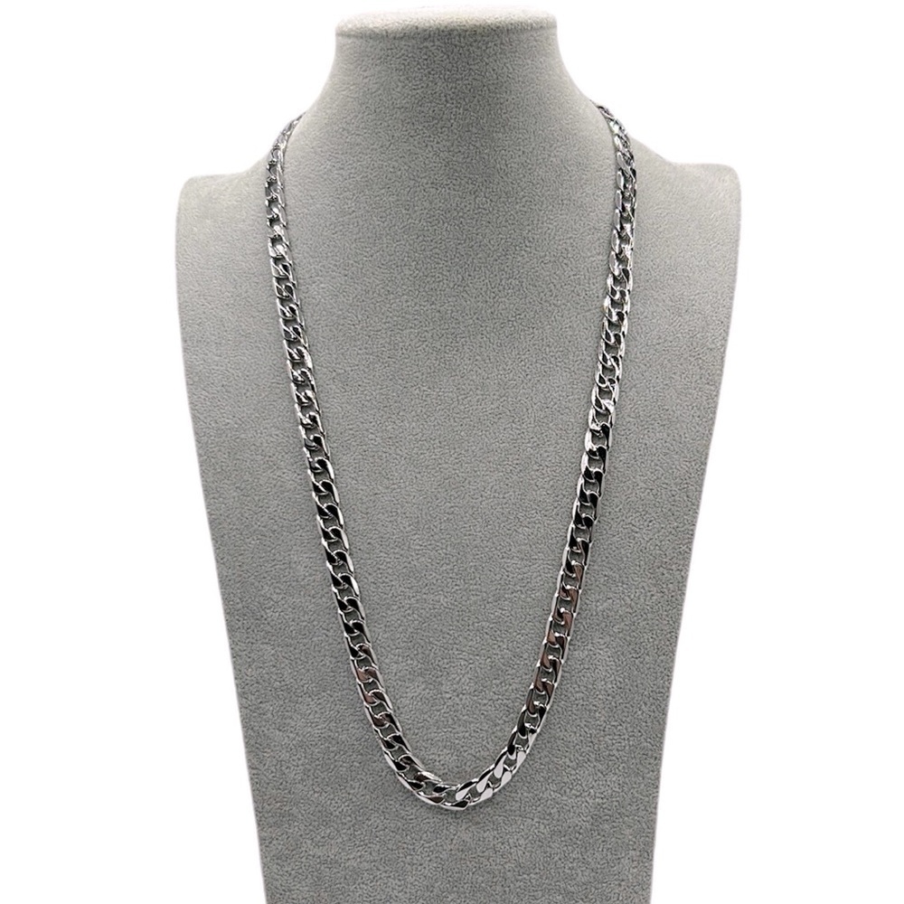 Swag‎ Collection 18K Silver Cuban Link Necklace New in Box!